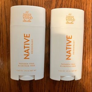 Native deodorant. Pumpkin spice